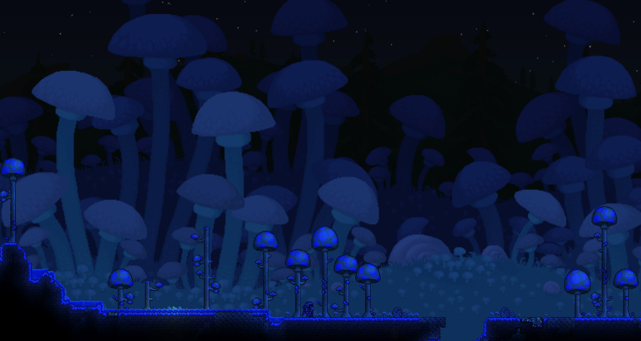 Biome Glowing Mushroom